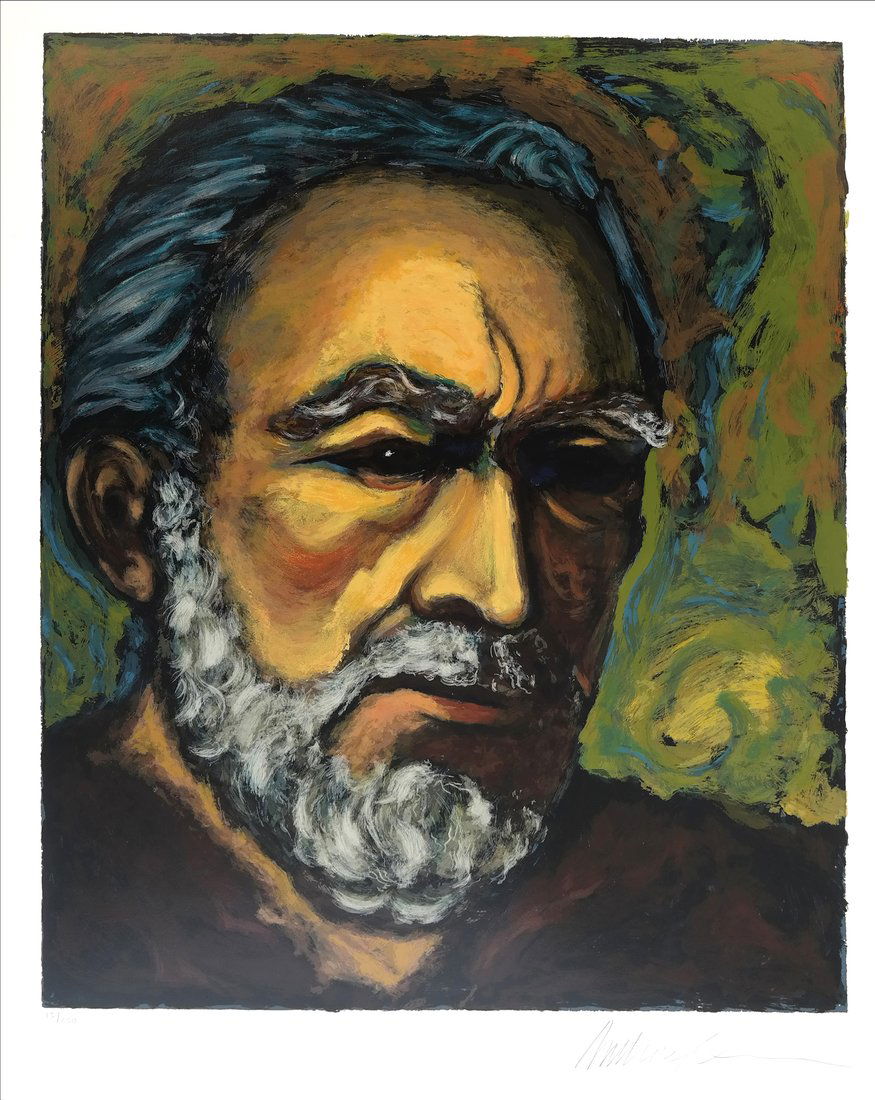 Anthony Quinn Zorba Self Portrait (1 of 9)