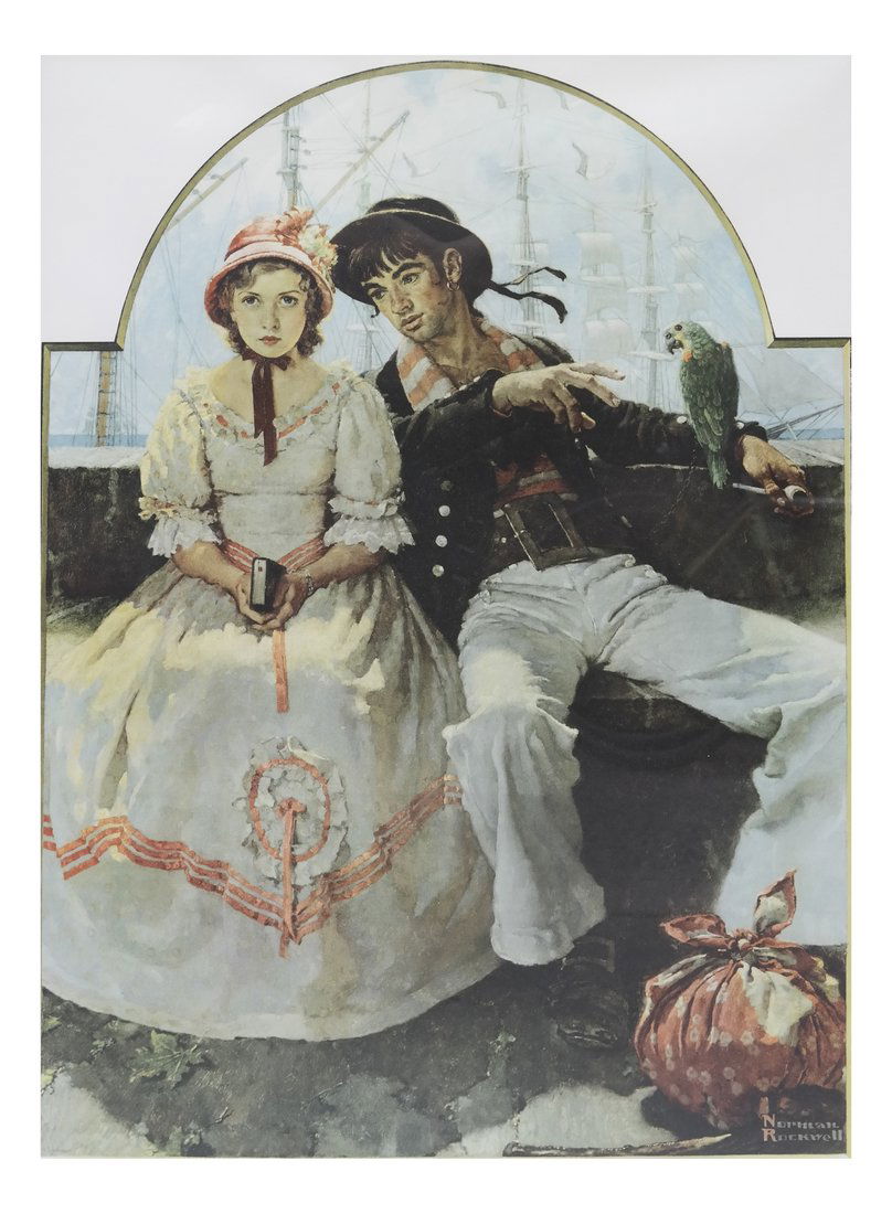 Norman Rockwell Voyager Lithograph (1 of 6)