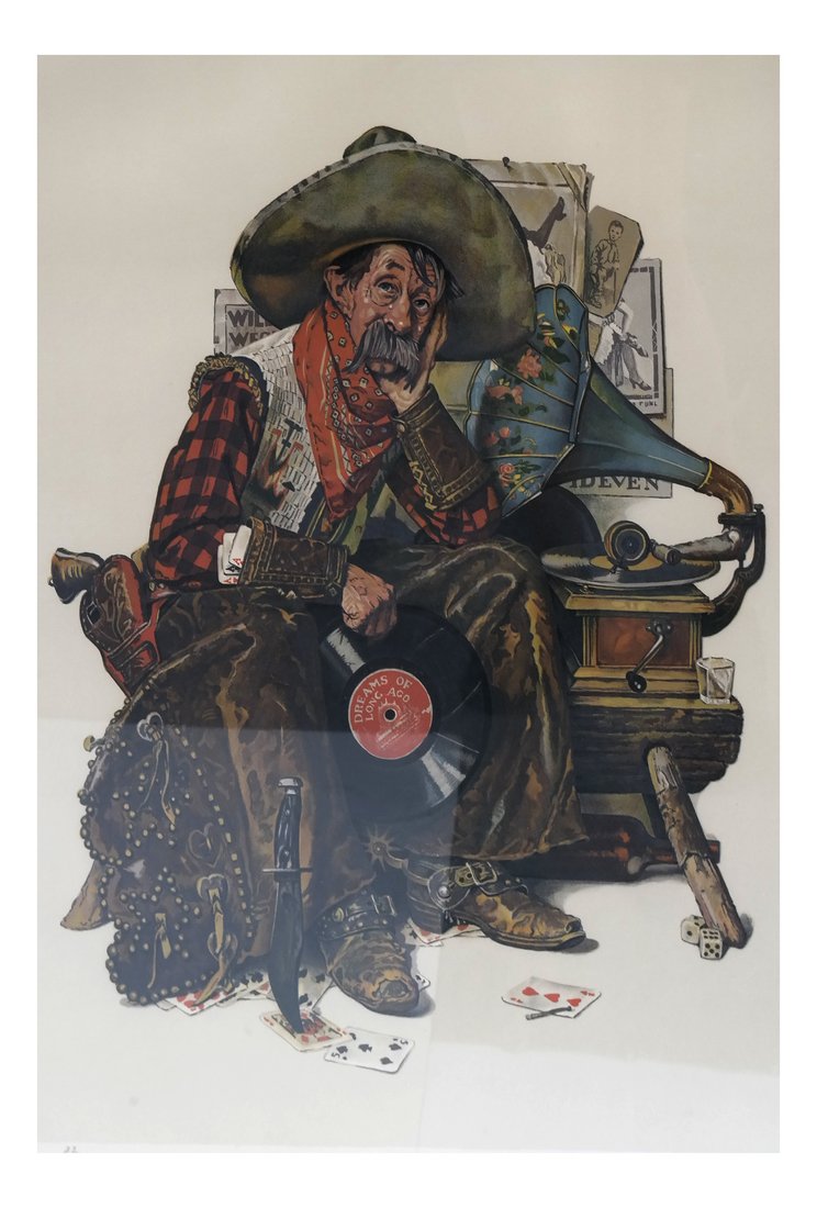 Norman Rockwell, "Dreams of Long Ago" (1 of 6)