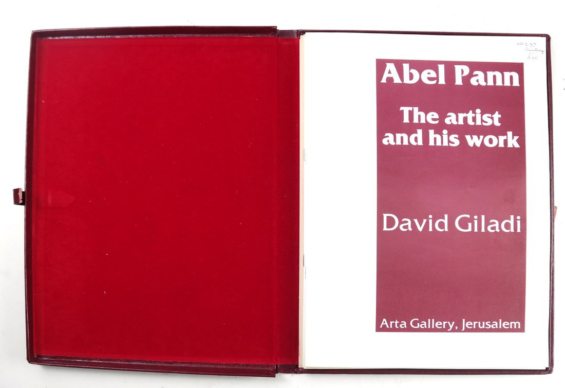 Abel Pann, "The Artist and His Work" (1 of 9)