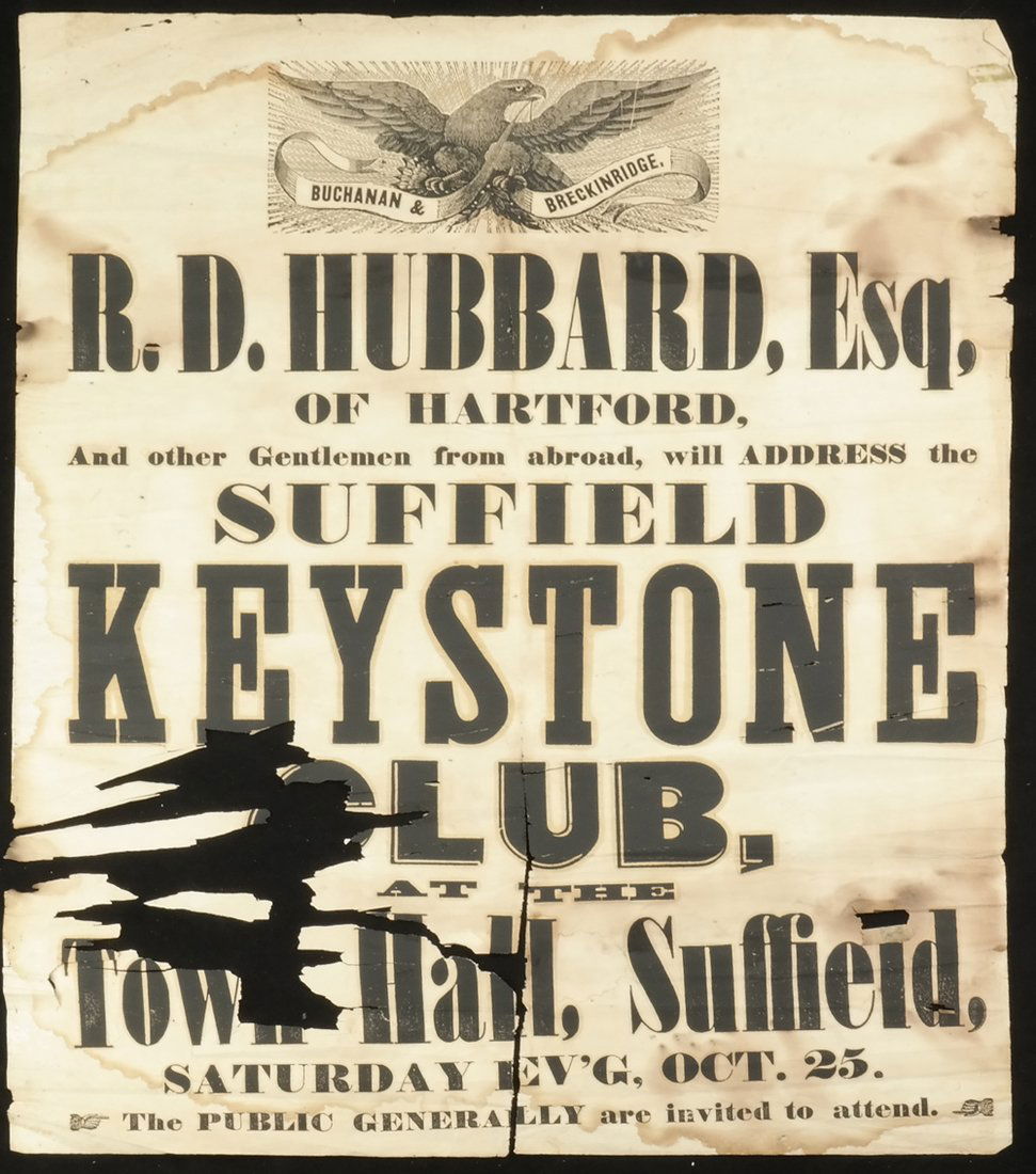 J. Buchanan & J. Breckenridge 1856 Broadside (1 of 7)