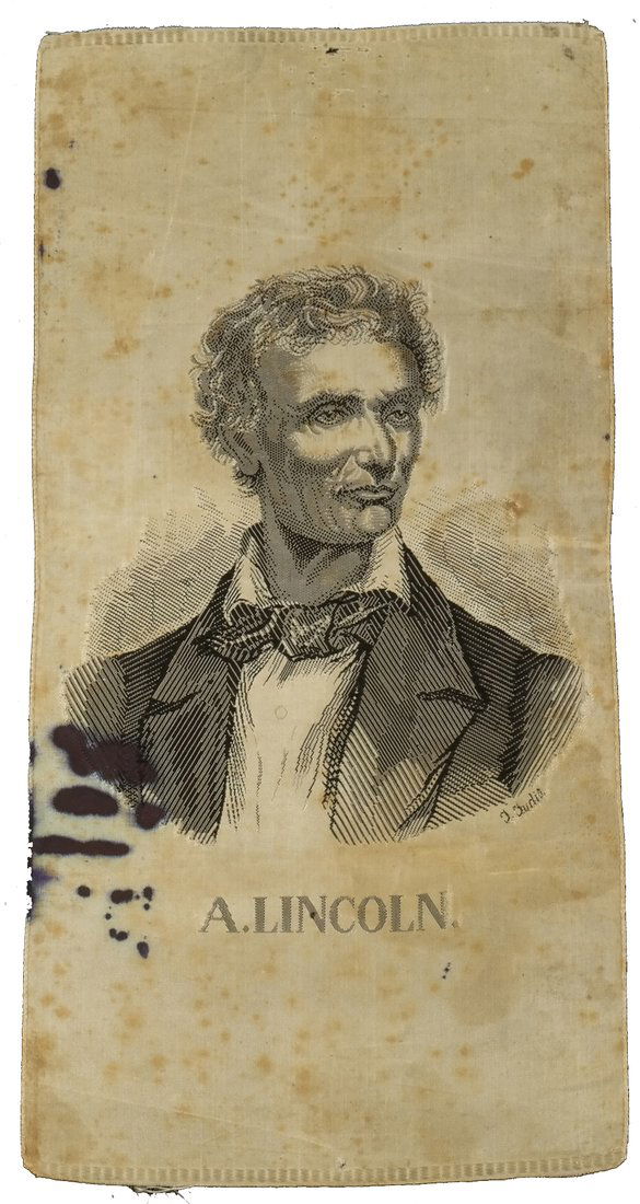 Abraham Lincoln 1860 Presidential Campaign Ribbon (1 of 8)