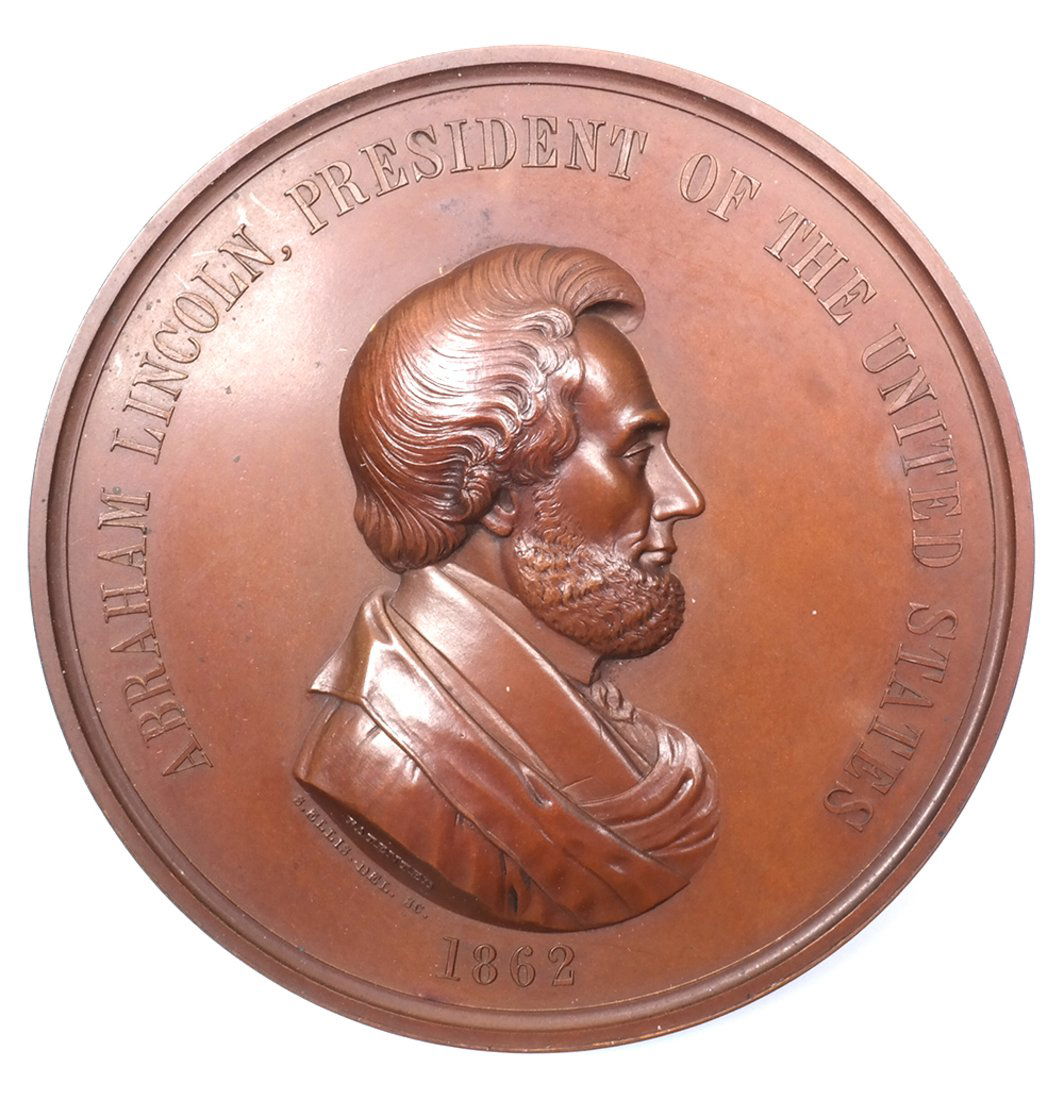 Abraham Lincoln 1862 Indian Peace Medal (1 of 6)