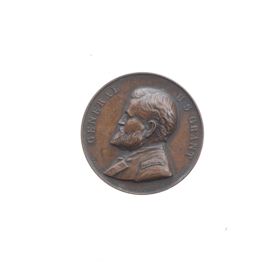 U.S. Grant 1868 Swiss Medal (1 of 3)
