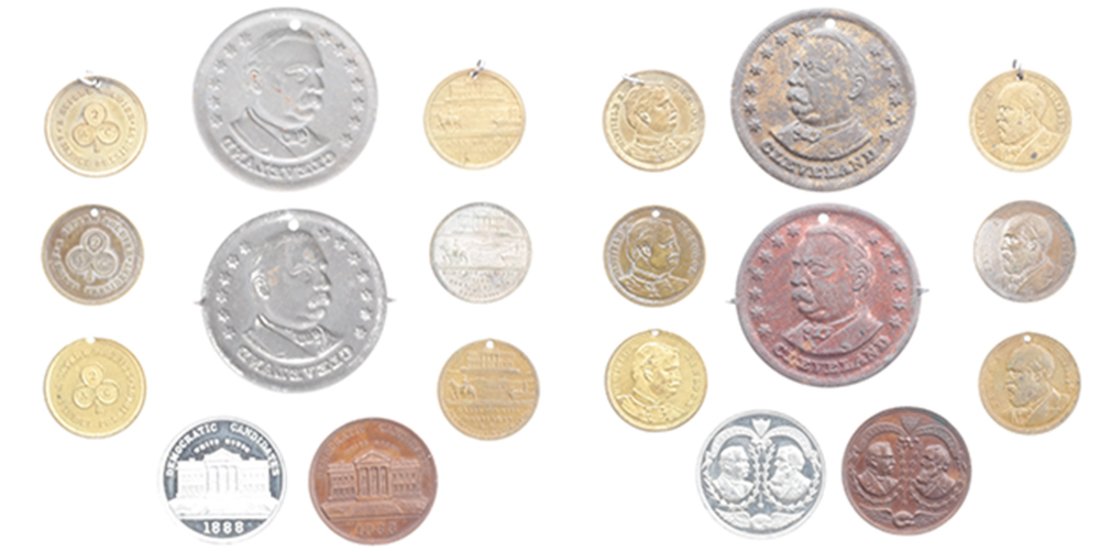 J.A. Garfield & W.S. Hancock 1880s Assorted Medals (1 of 10)