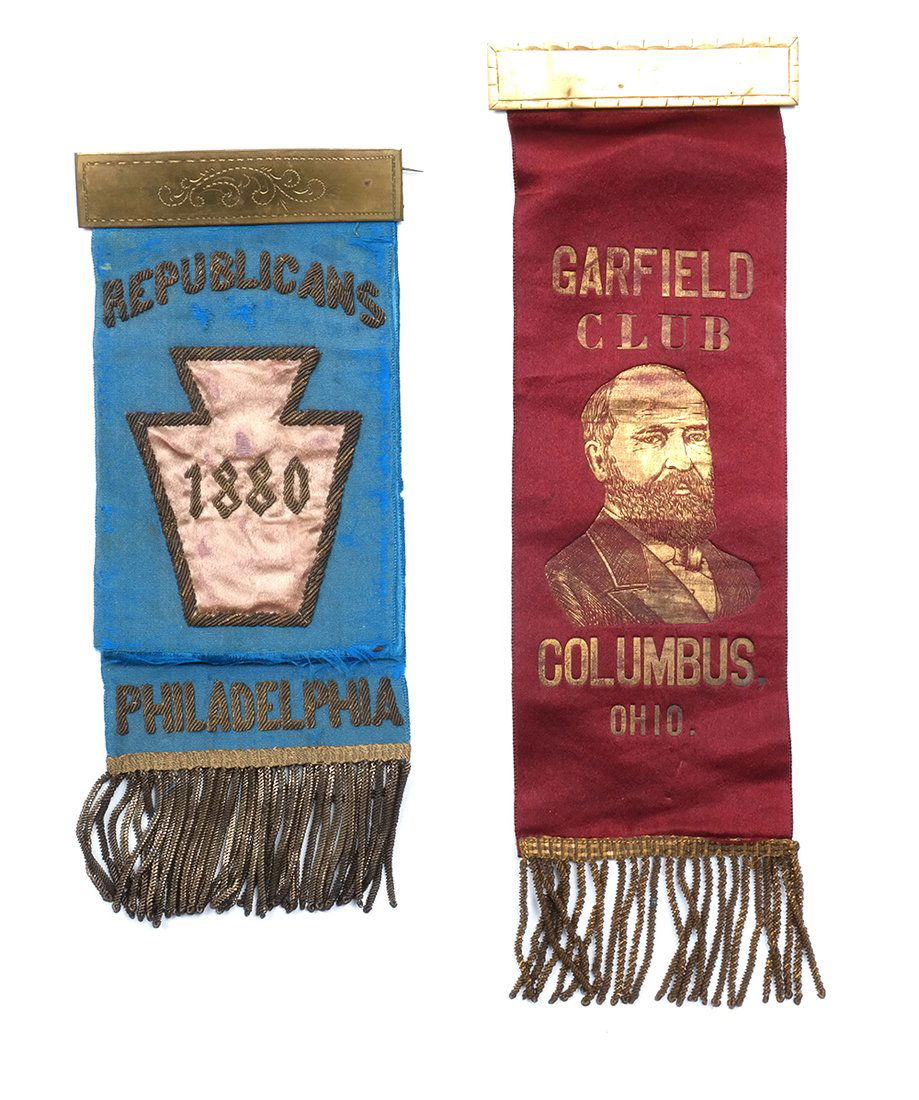 James A. Garfield 1880 Two Hanging Ribbons (1 of 10)