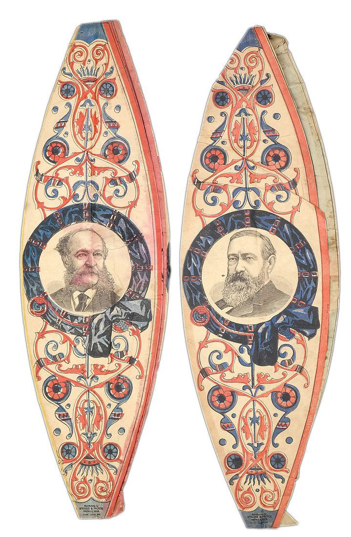 B. Harrison & L.P. Morton Unusual 1888 Paper Lantern (1 of 10)