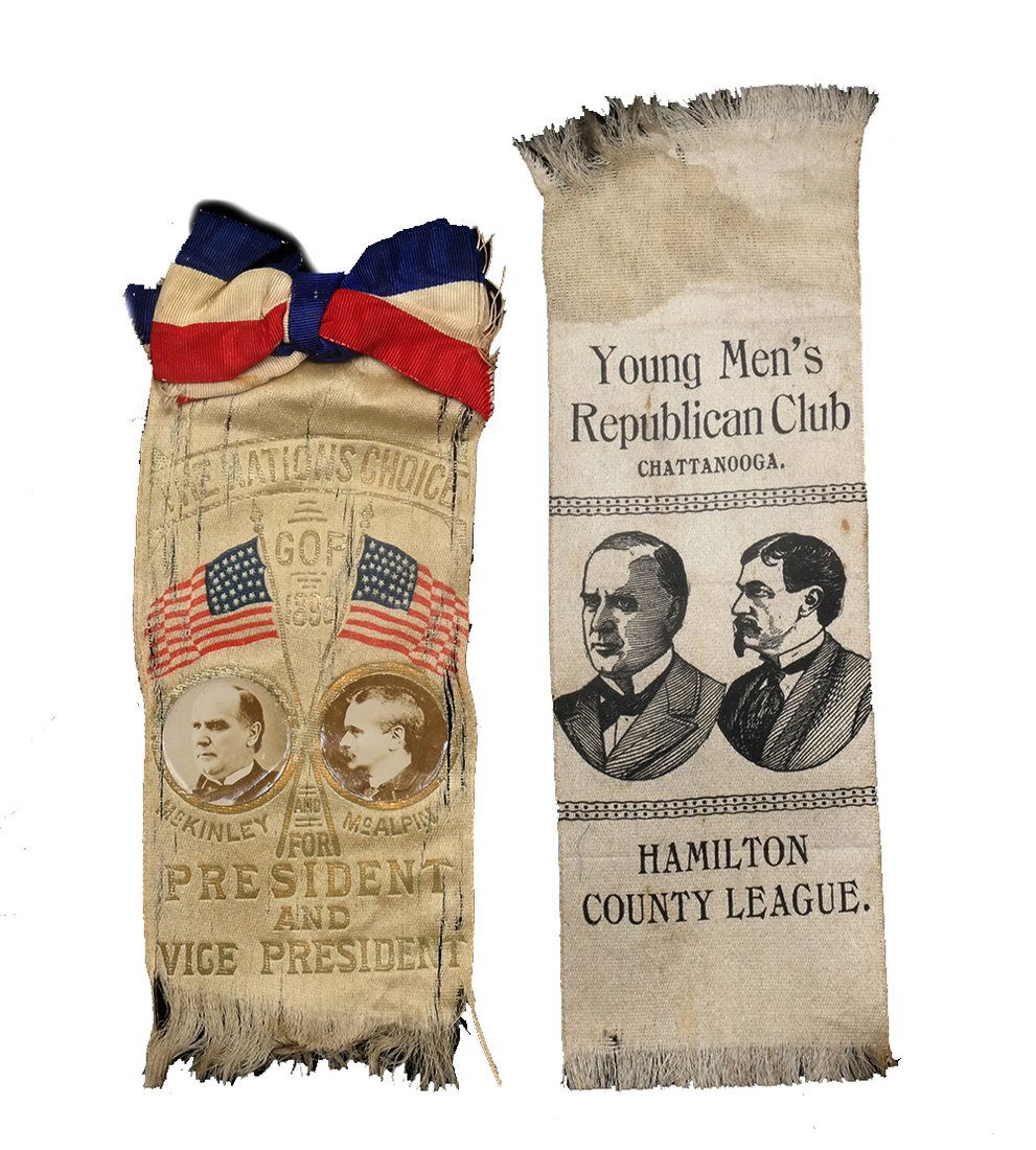 Wm. McKinley & E.A. McAlpin Two 1896 Presidential (1 of 8)