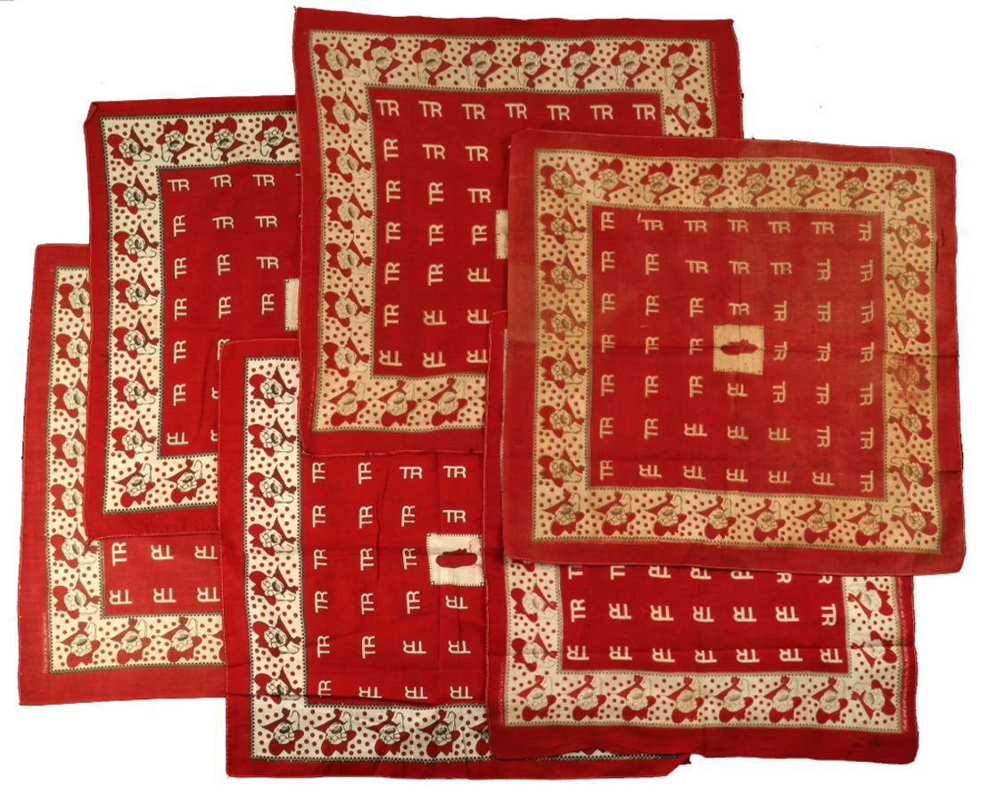 T. Roosevelt Six 1912 "Hat in the Ring" Bandanas (1 of 10)