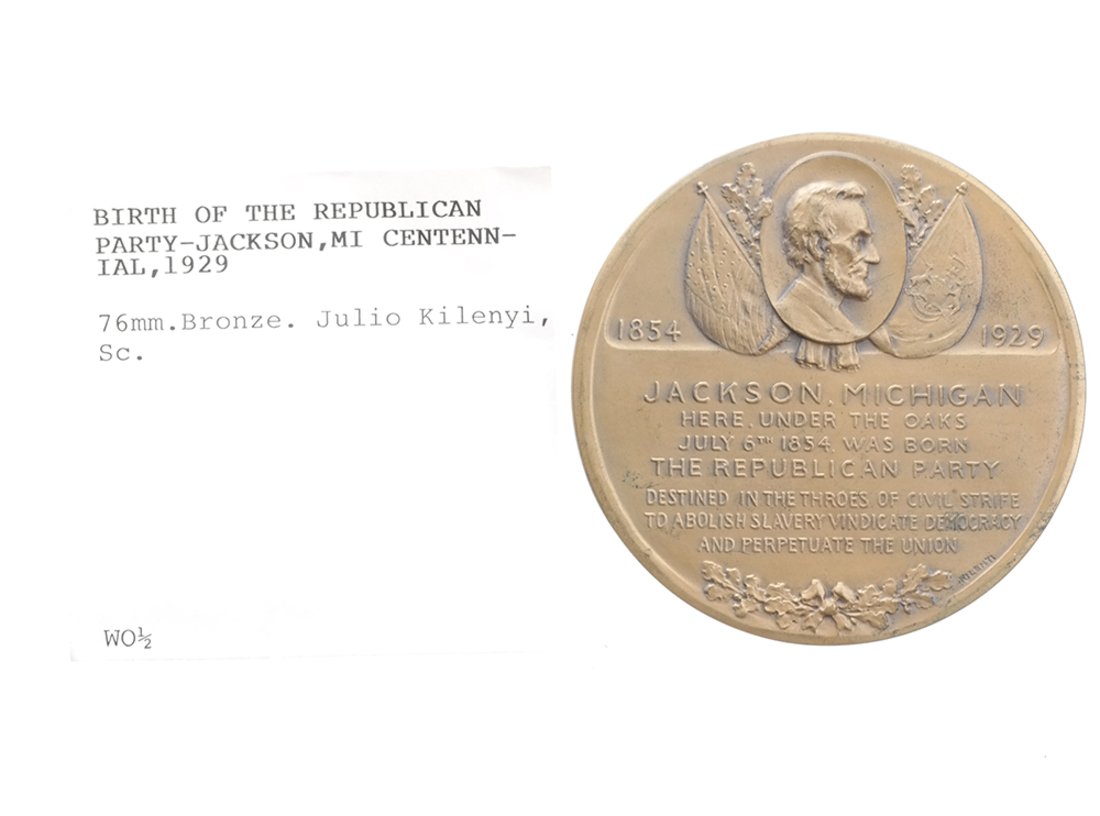 Jackson, Michigan & Republican Party 1929 Centennial (1 of 3)