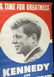 John F. Kennedy Large 1960 Campaign Poster - 2