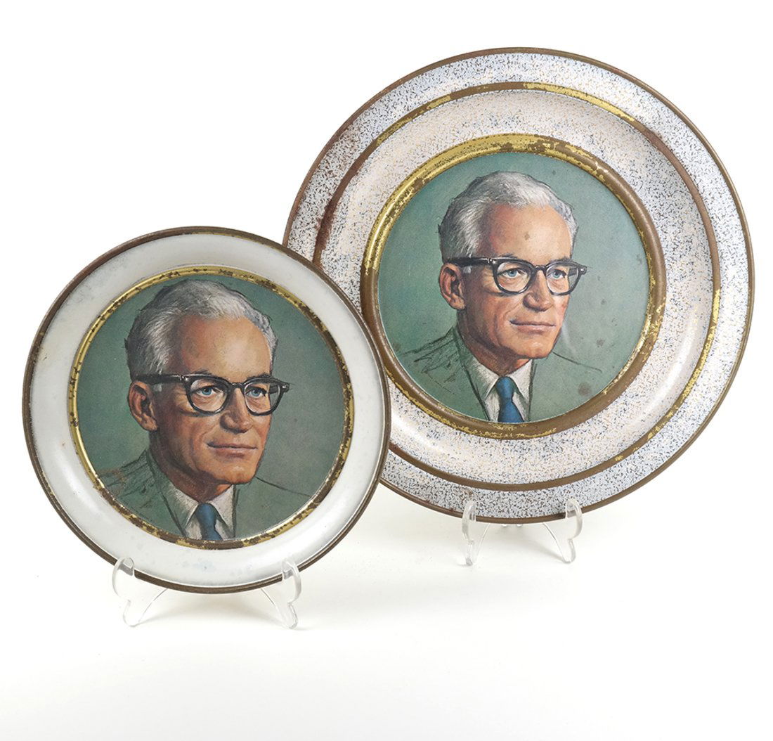 Barry Goldwater Two 1964 Campaign Trays (1 of 10)