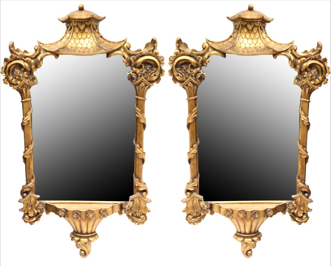 Georgian Style Gilt Composition Mirrors (1 of 8)