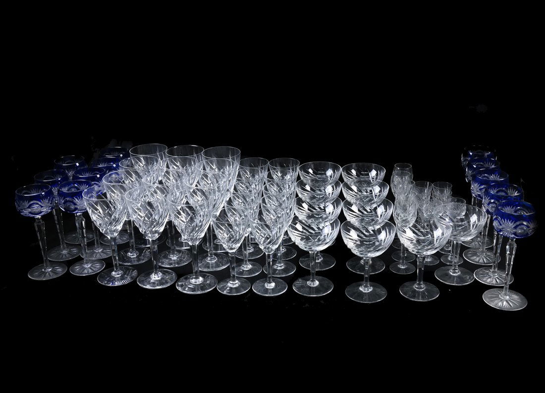 59 Pieces Assorted Crystal Stemware (1 of 6)