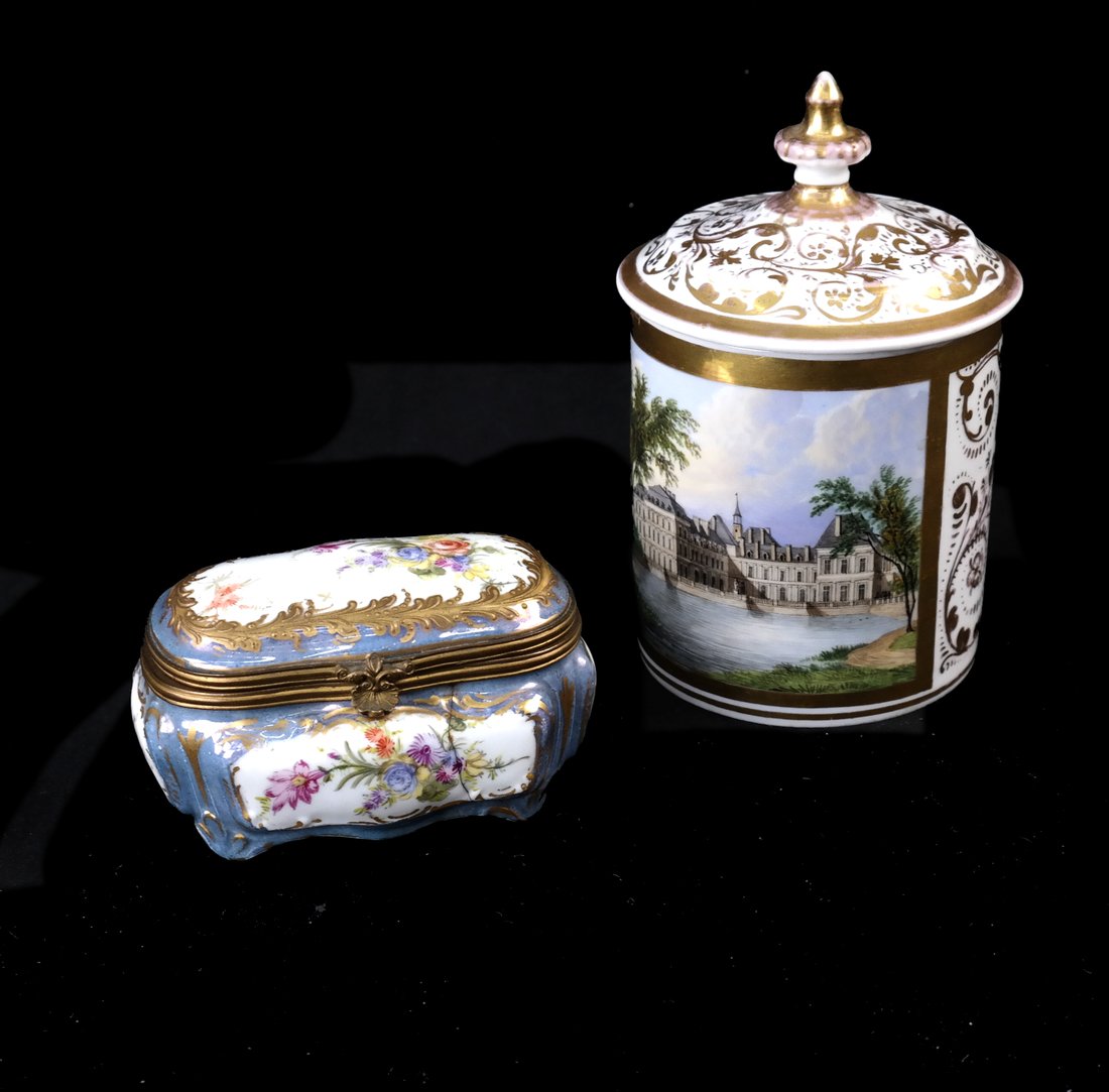 Two Continental Porcelain Articles (1 of 10)