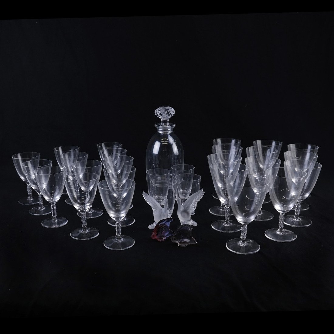 Thirty-Three Pieces of Lalique Crystal (1 of 10)