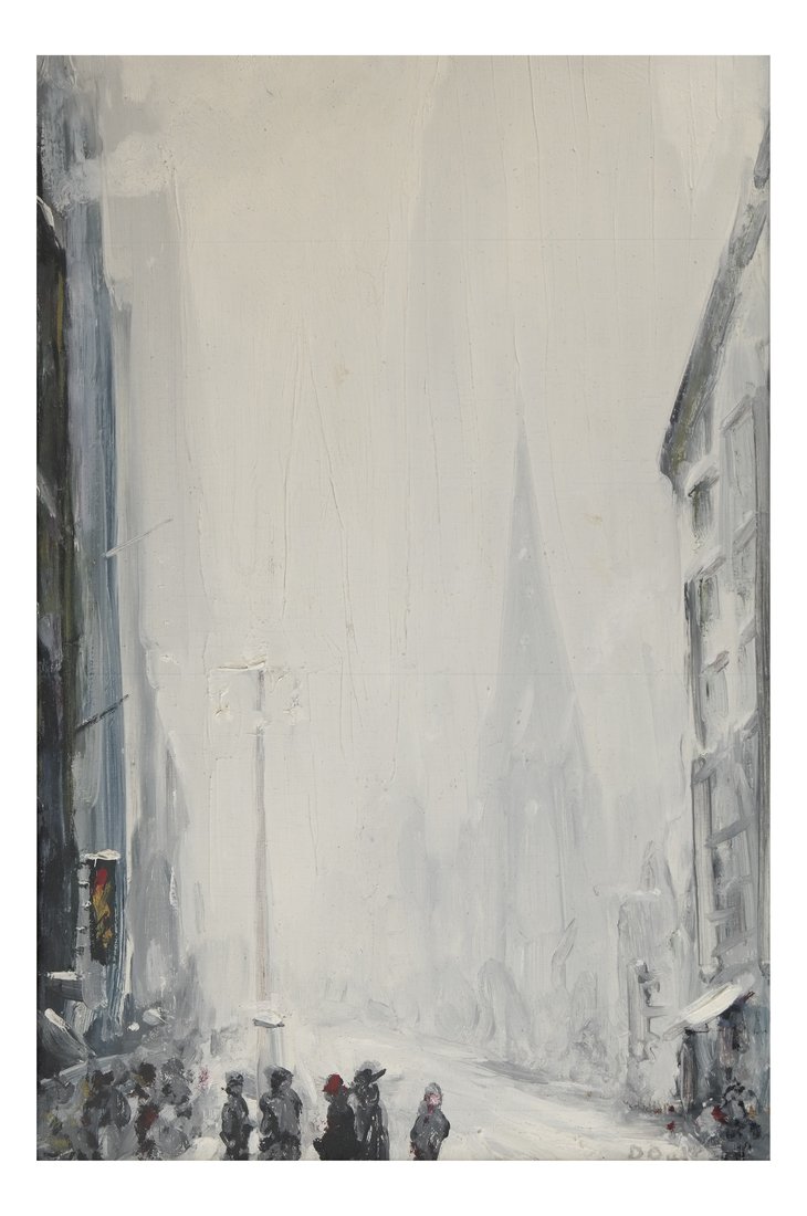 Impressionist Style Street Scene (1 of 6)