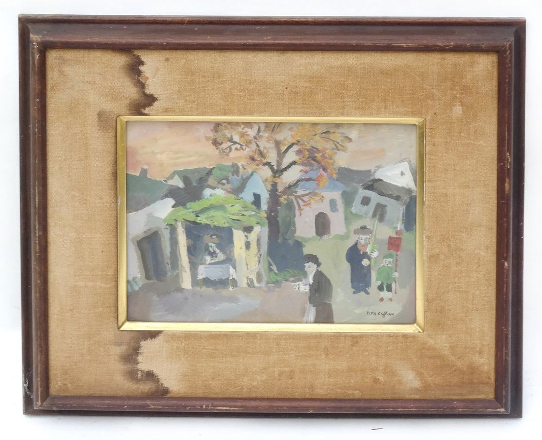 Ilya Schor, Shtetl Scene (1 of 7)