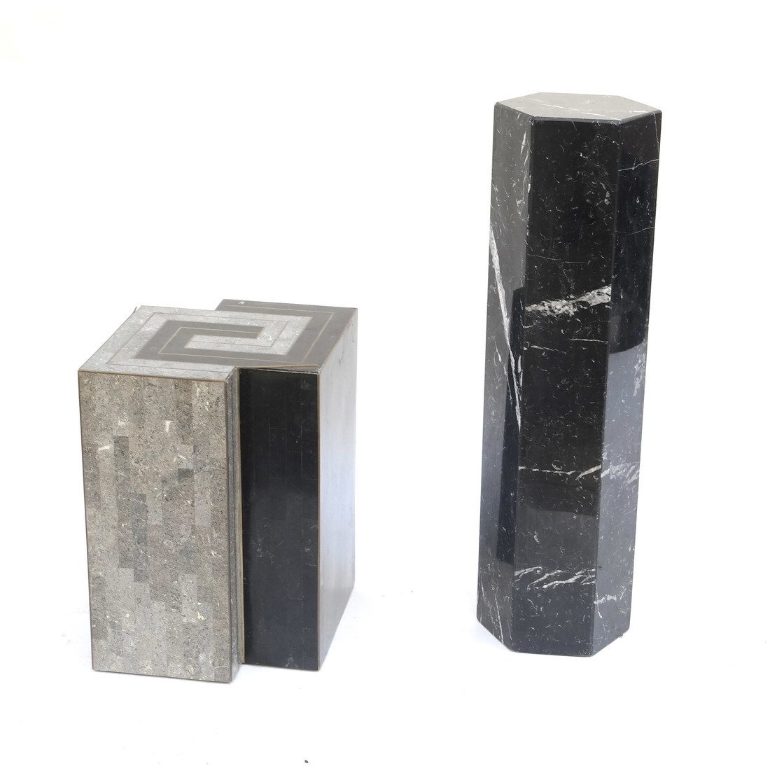 Two Marble Pedestals (1 of 8)