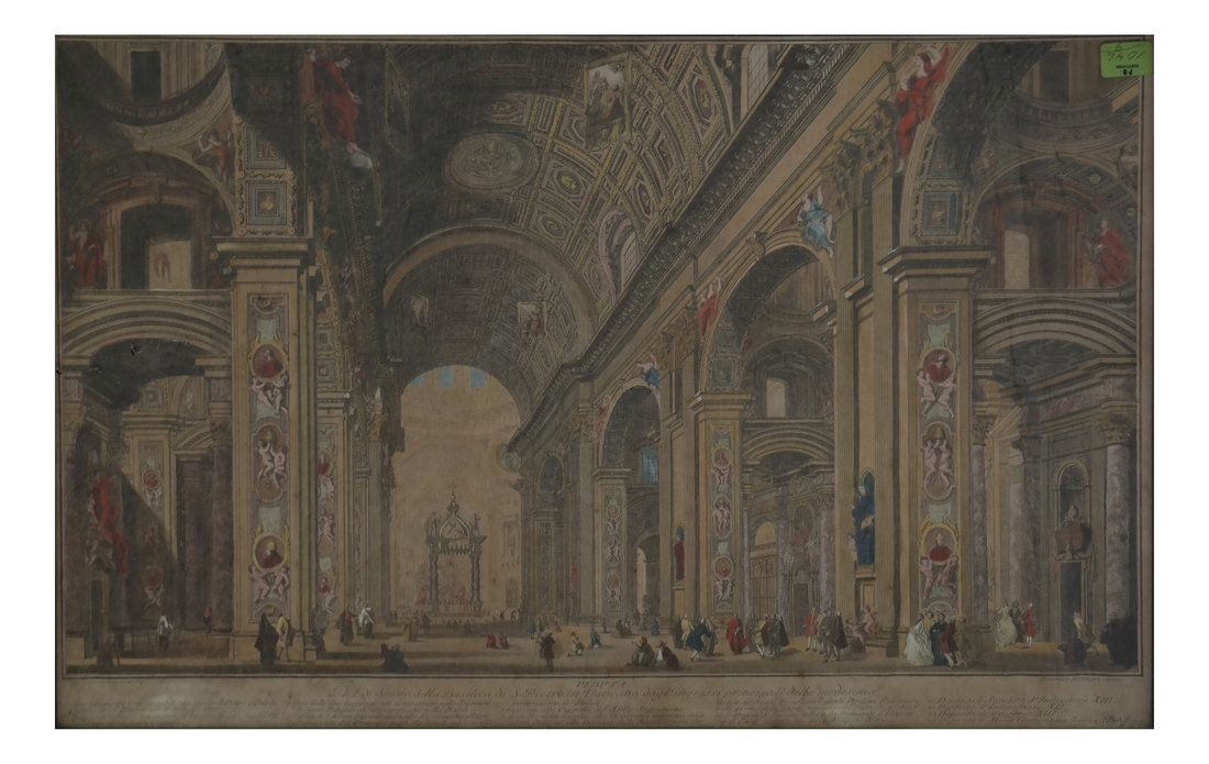 Saint Peter's Basilica Engraving (1 of 6)
