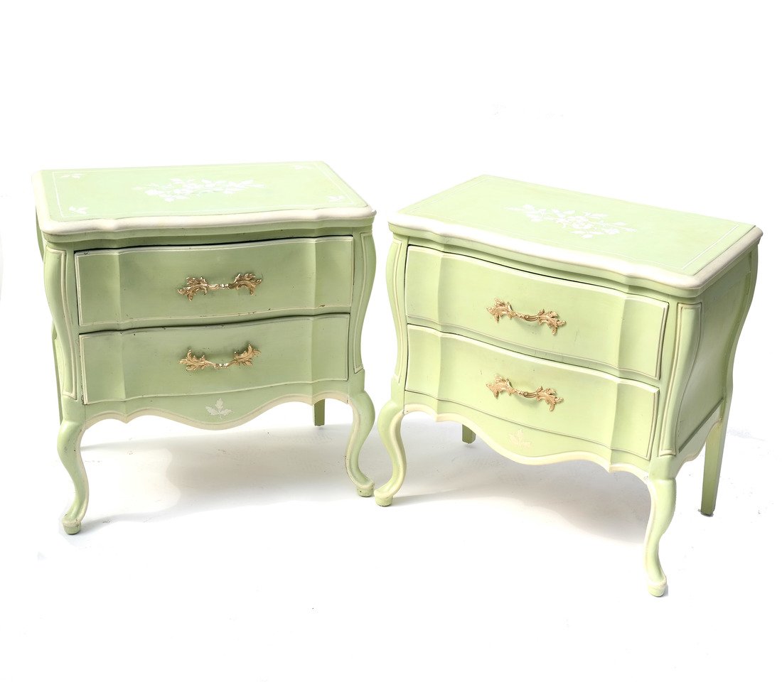 Pair of Louis XV Style Commodes (1 of 6)