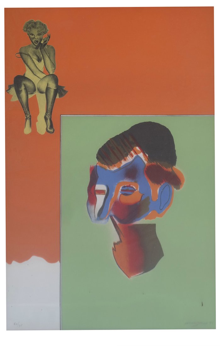 Allen Jones Lithograph (1 of 7)