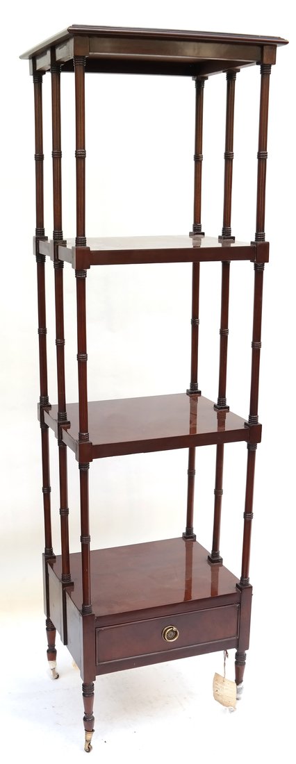 Regency Style Mahogany Etagere (1 of 8)