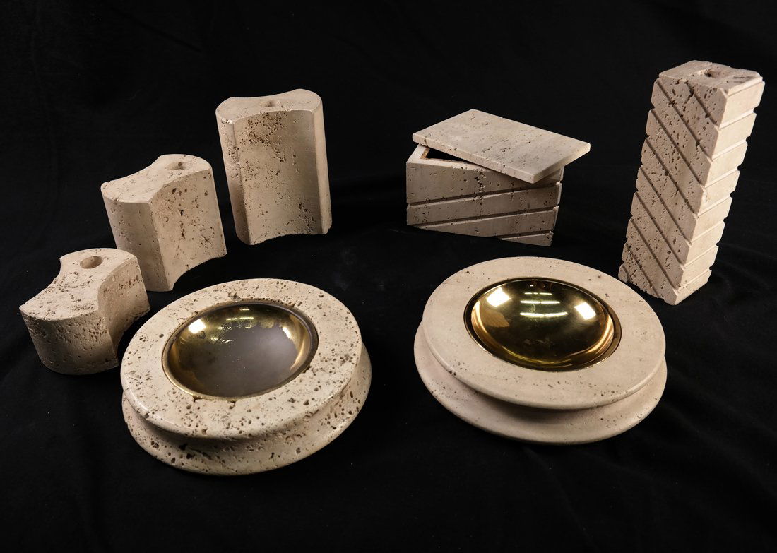 Seven Piece Italian Table Articles (1 of 9)