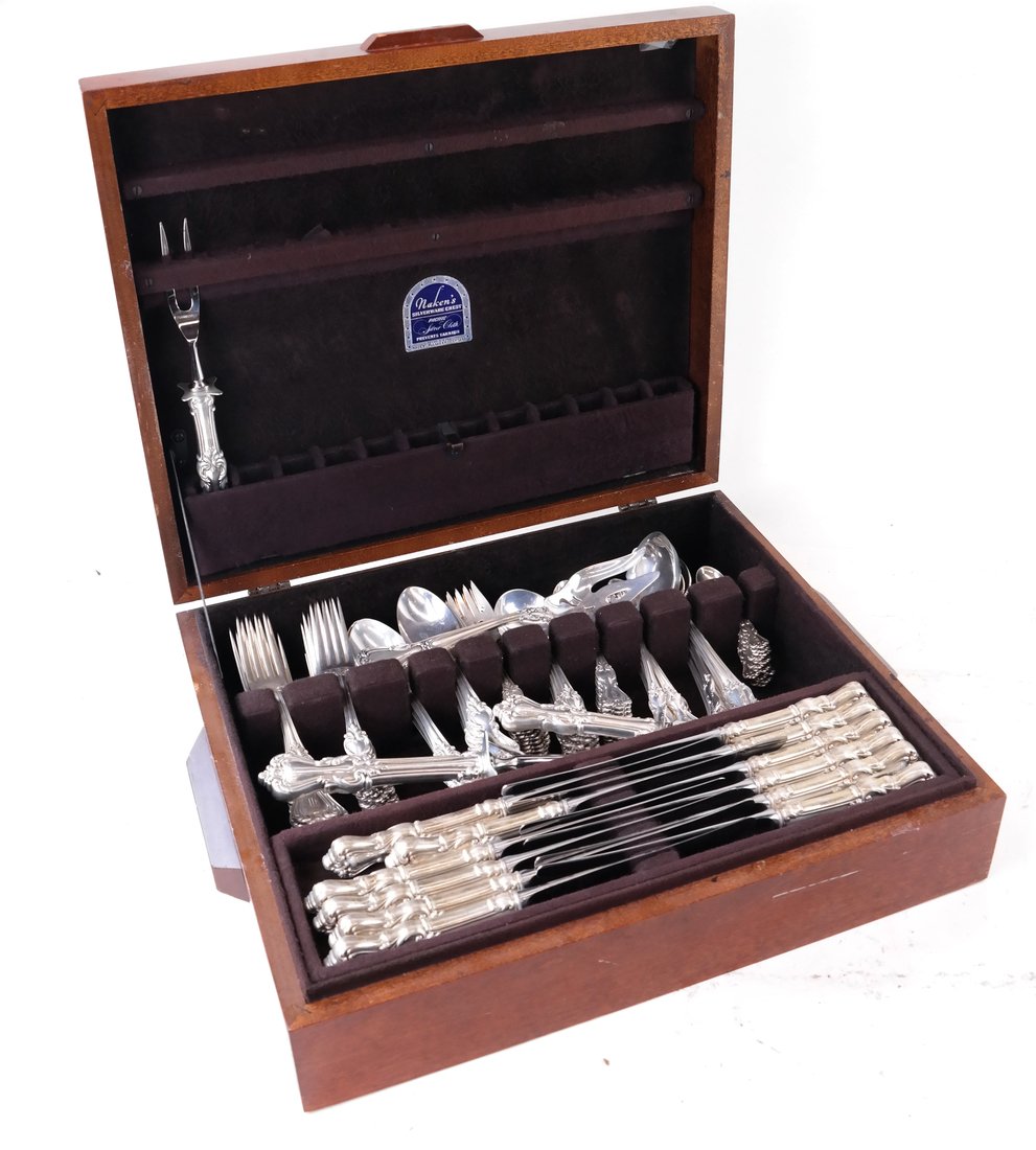 American Sterling Assembled Flatware Service (1 of 8)