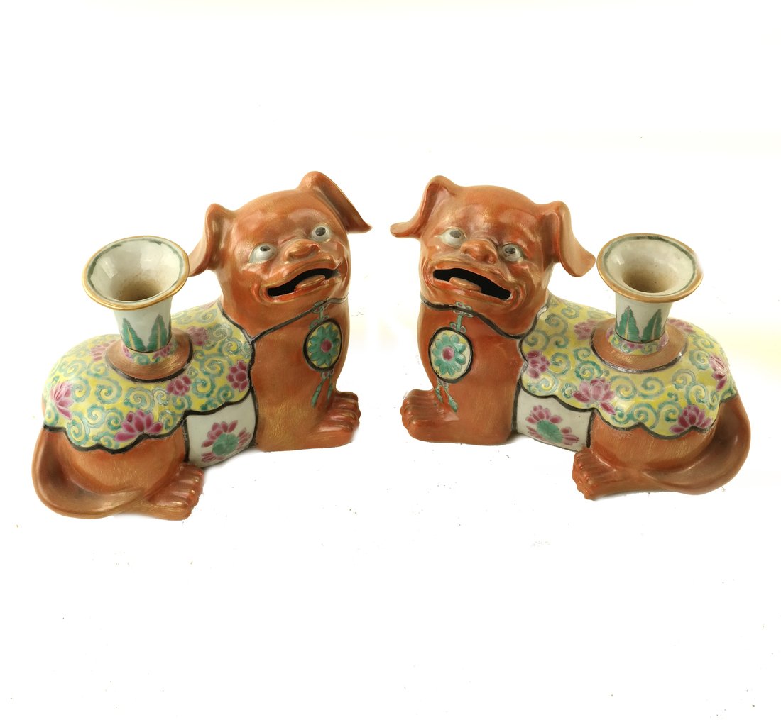 Chinese Porcelain Joss Stick Holders (1 of 7)