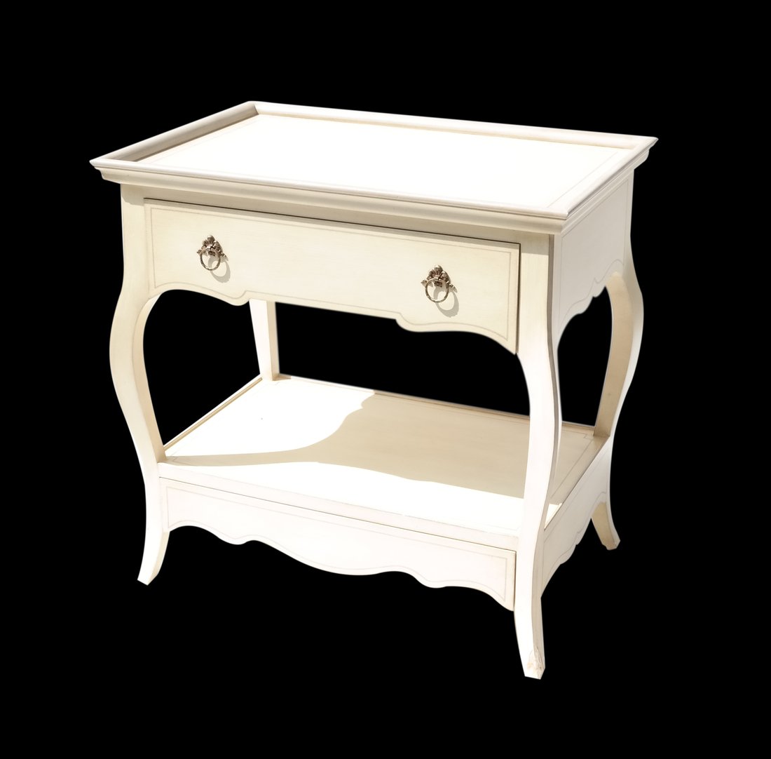 Painted Two-Tier Table (1 of 6)