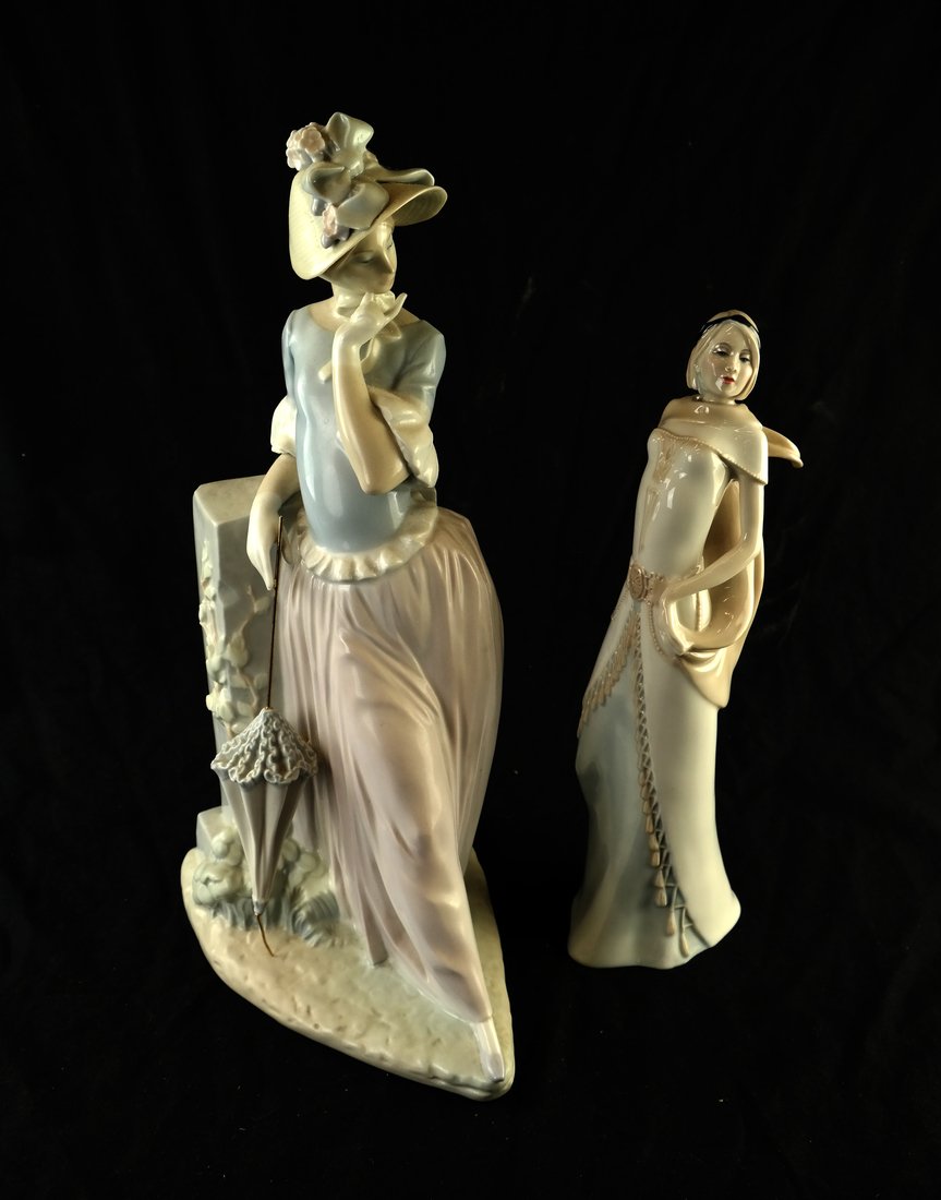 Two Porcelain Figural Groups (1 of 10)