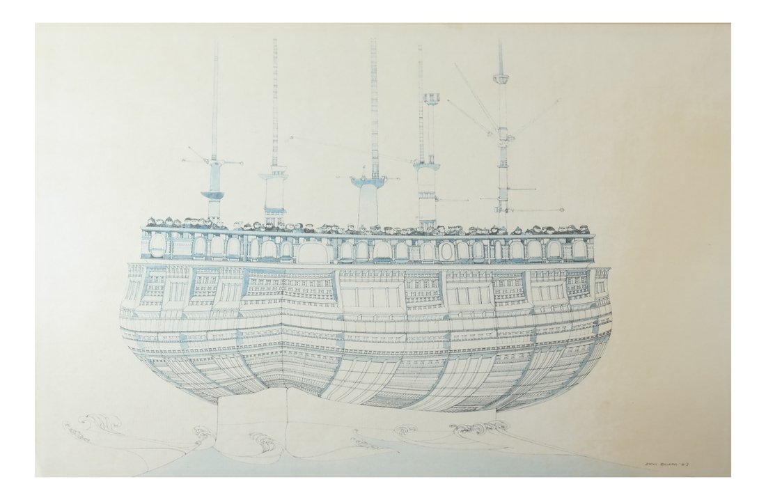 Zevi Blum Offset Lithograph (1 of 4)