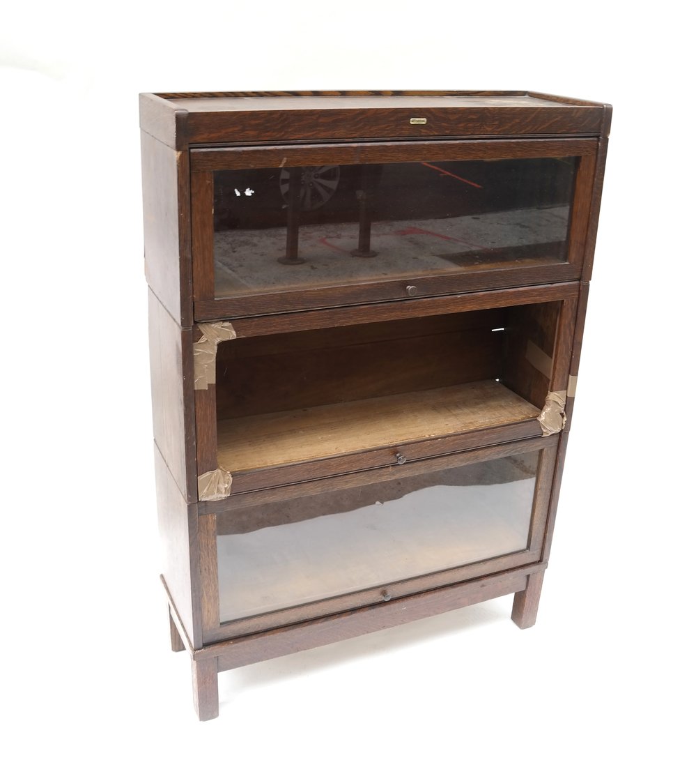 Three Stack Barrister's Book Case (1 of 5)