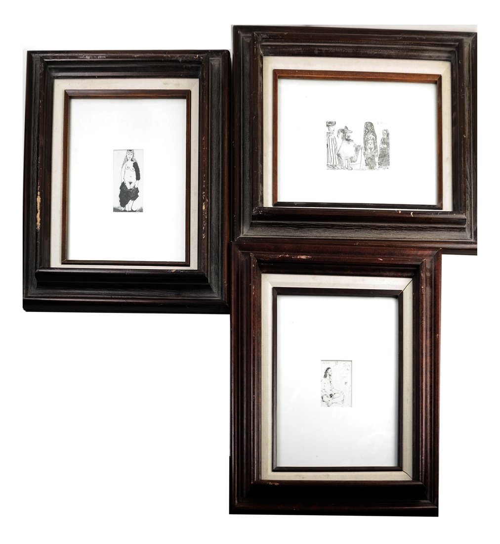 Set of 3 Framed Prints After Picasso (1 of 8)