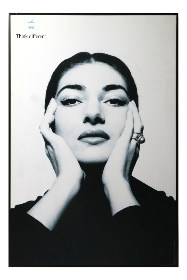 'Think different', Maria Callas (1 of 3)