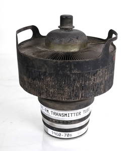 Eimac Transmitter Power Tube from WBAI