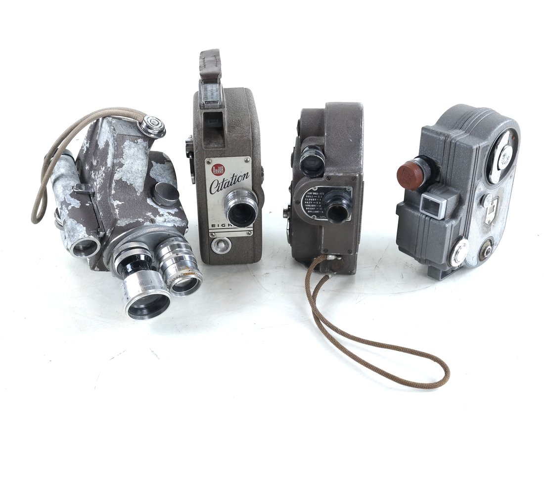 Four Compact 8mm Cameras (1 of 9)
