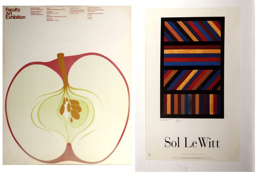 Two Art Exhibition Posters, One Signed (1 of 10)