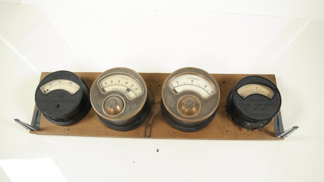 A Pair of Two Meter Sets by Weston and General Electric (1 of 7)