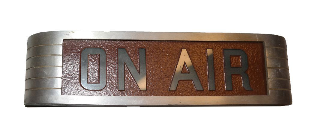RCA Art Deco 'On Air' Sign (1 of 4)