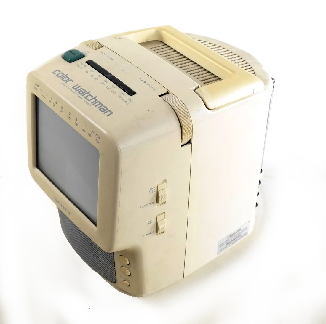 Sony Color Watchman TV (1 of 8)