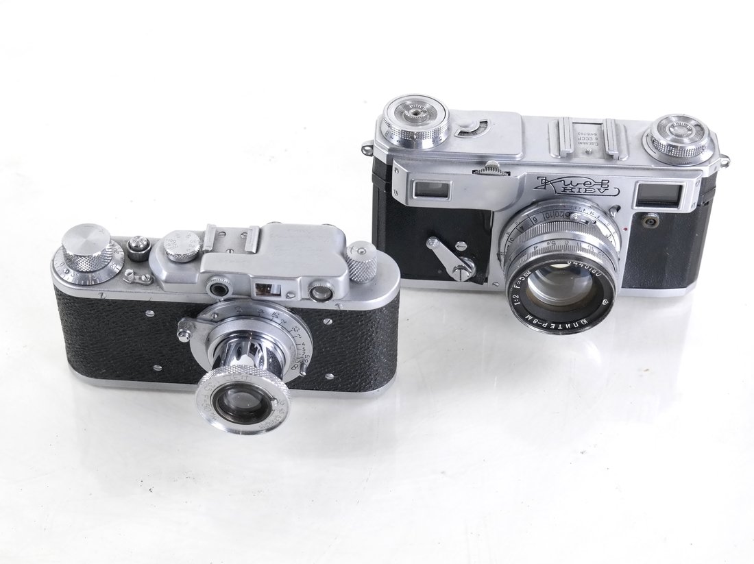 Pair of Soviet Cameras (1 of 9)