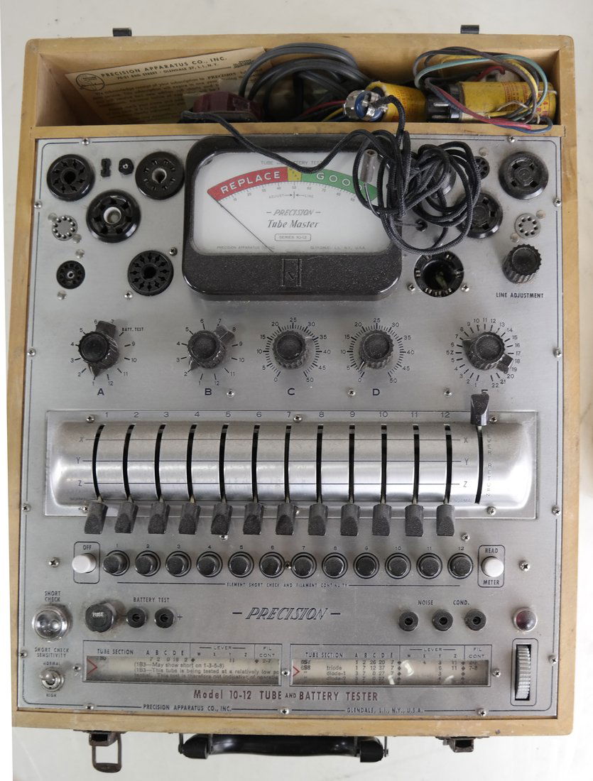 Precision "Tube Master" Tube and Battery Tester. (1 of 10)