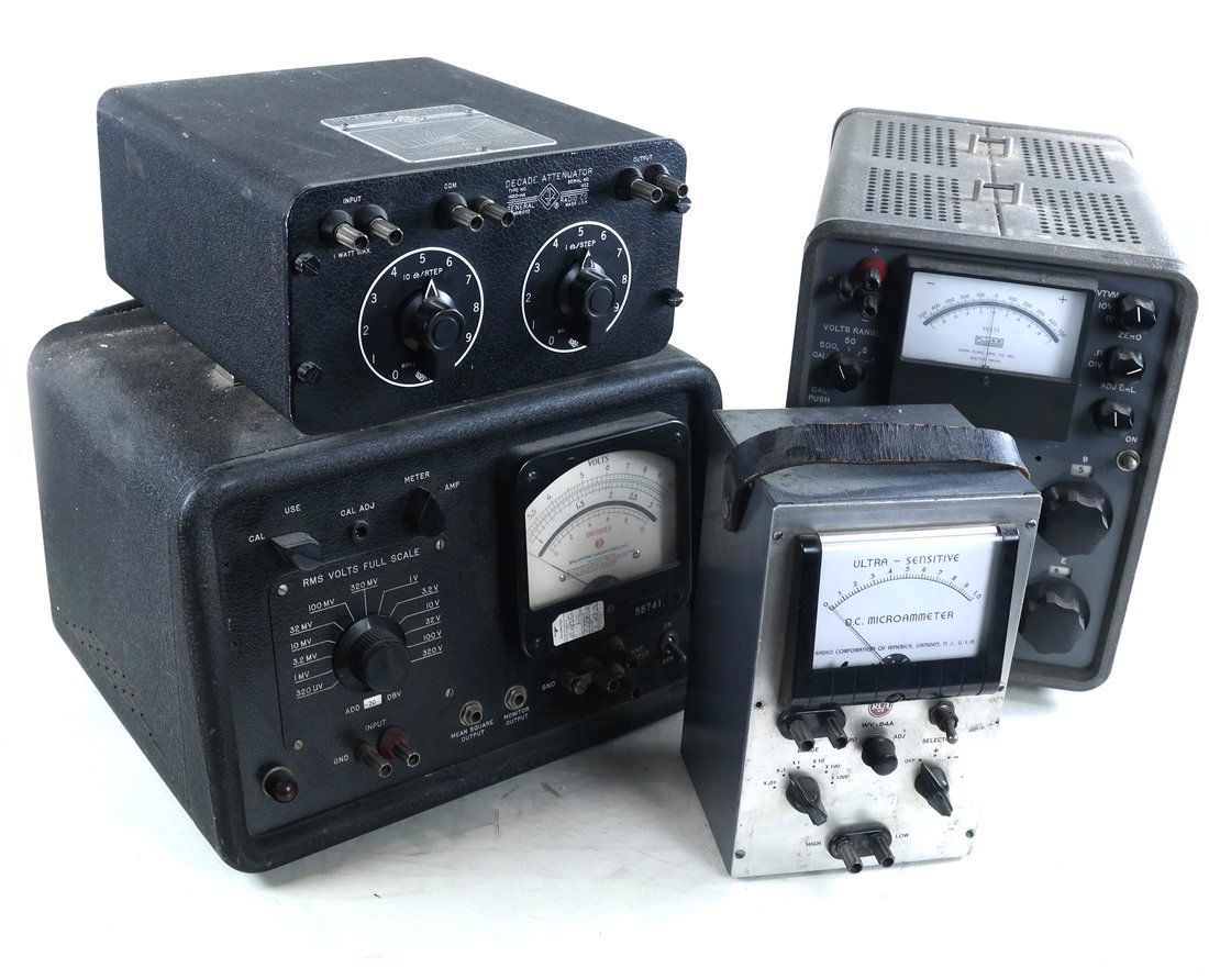 Three Voltmeters and Decade Attenuator (1 of 9)