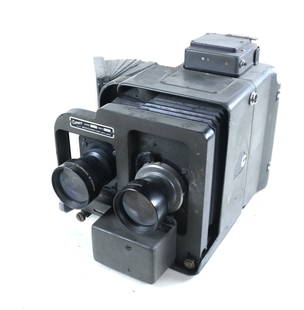 Camerz Camera, Model 35: Aerial photograph camera by Photo-control corp. Minneapolis, MN. Serial No. 262. Dimensions:9.00 " W x 11.00 " H x 11.00 "D;