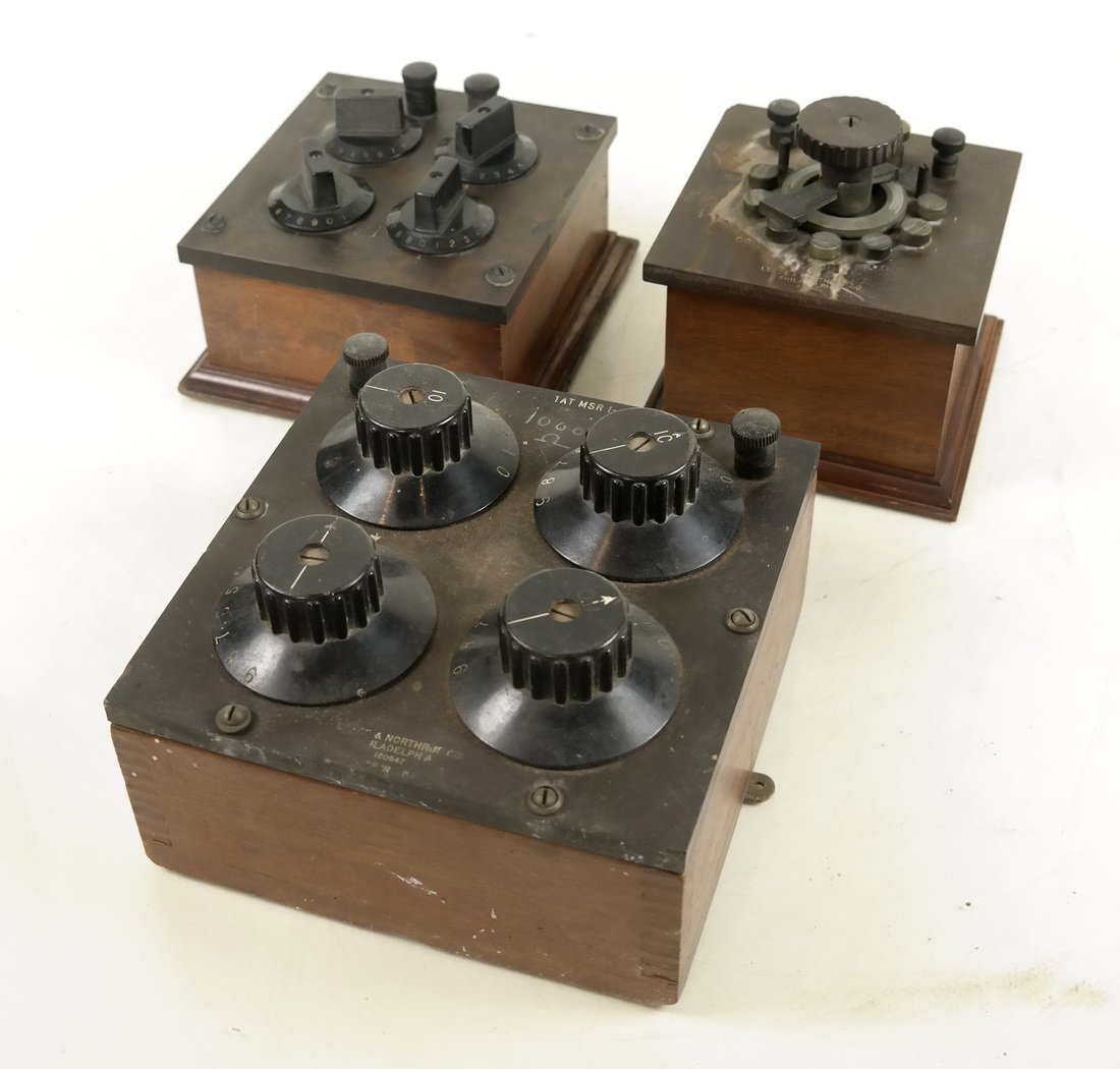 Leeds & Northrup Co. Three Decade Resistors (1 of 8)