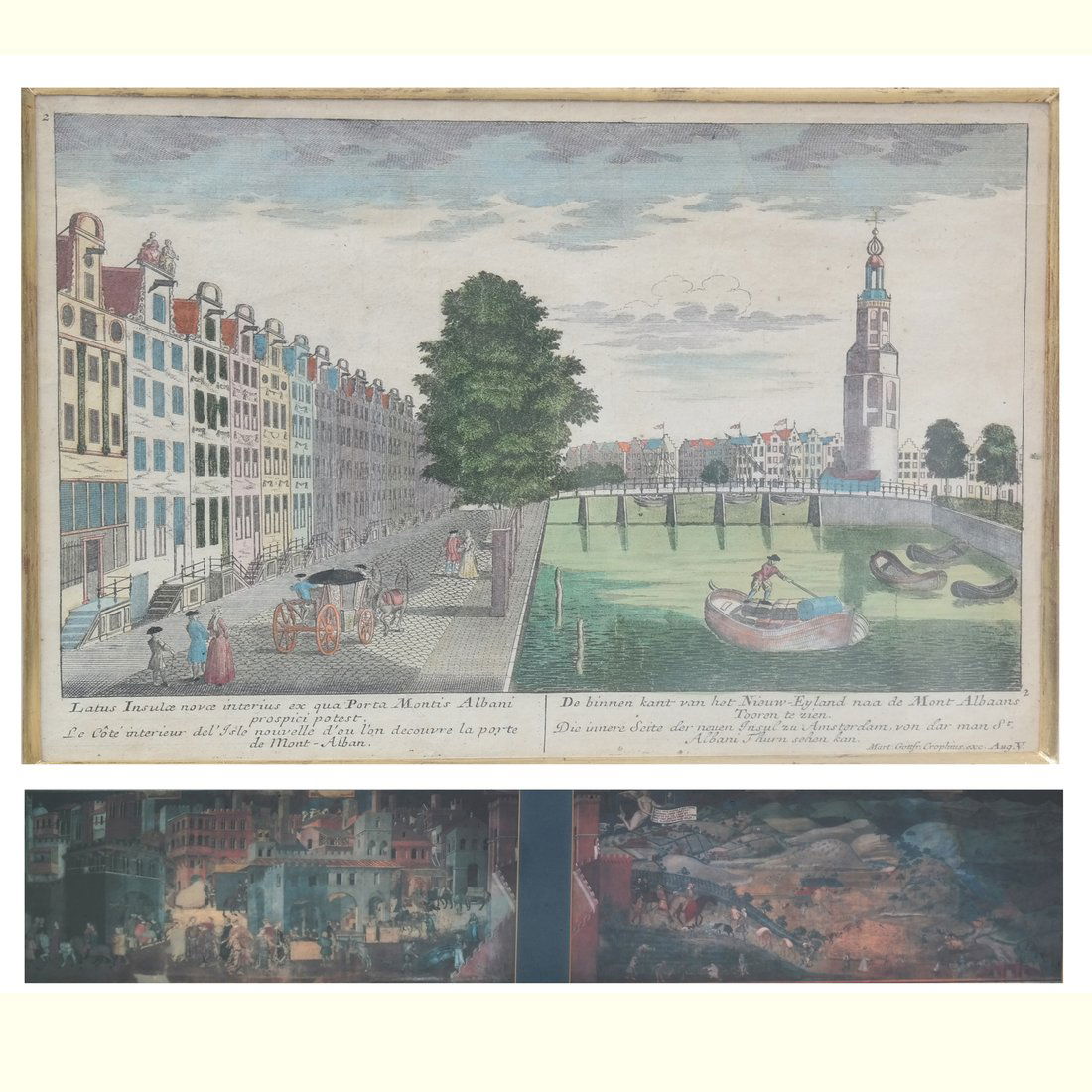 Two Prints Depicting Urban Scenes (1 of 10)