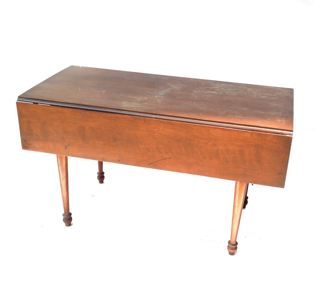 Late Federal Mahogany Drop Leaf Table (1 of 6)