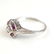Art Deco Platinum Ruby & Diamond Ring - 4